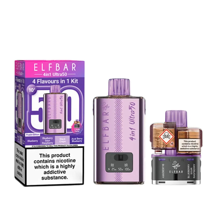 Elf Bar 4-in-1 Ultra 50 Pod Kit