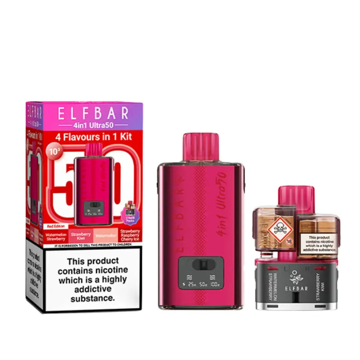 Elf Bar 4-in-1 Ultra 50 Pod Kit