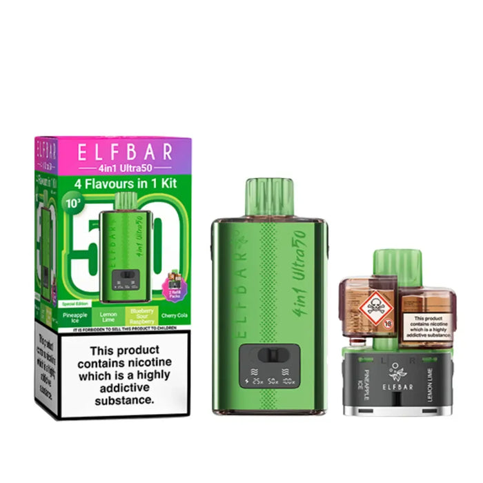 Elf Bar 4-in-1 Ultra 50 Pod Kit
