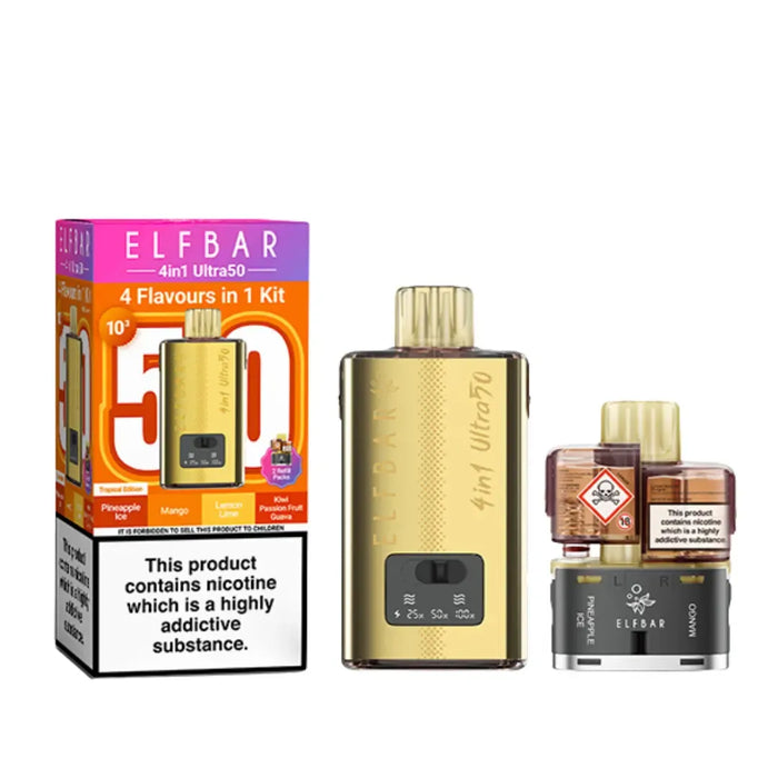 Elf Bar 4-in-1 Ultra 50 Pod Kit