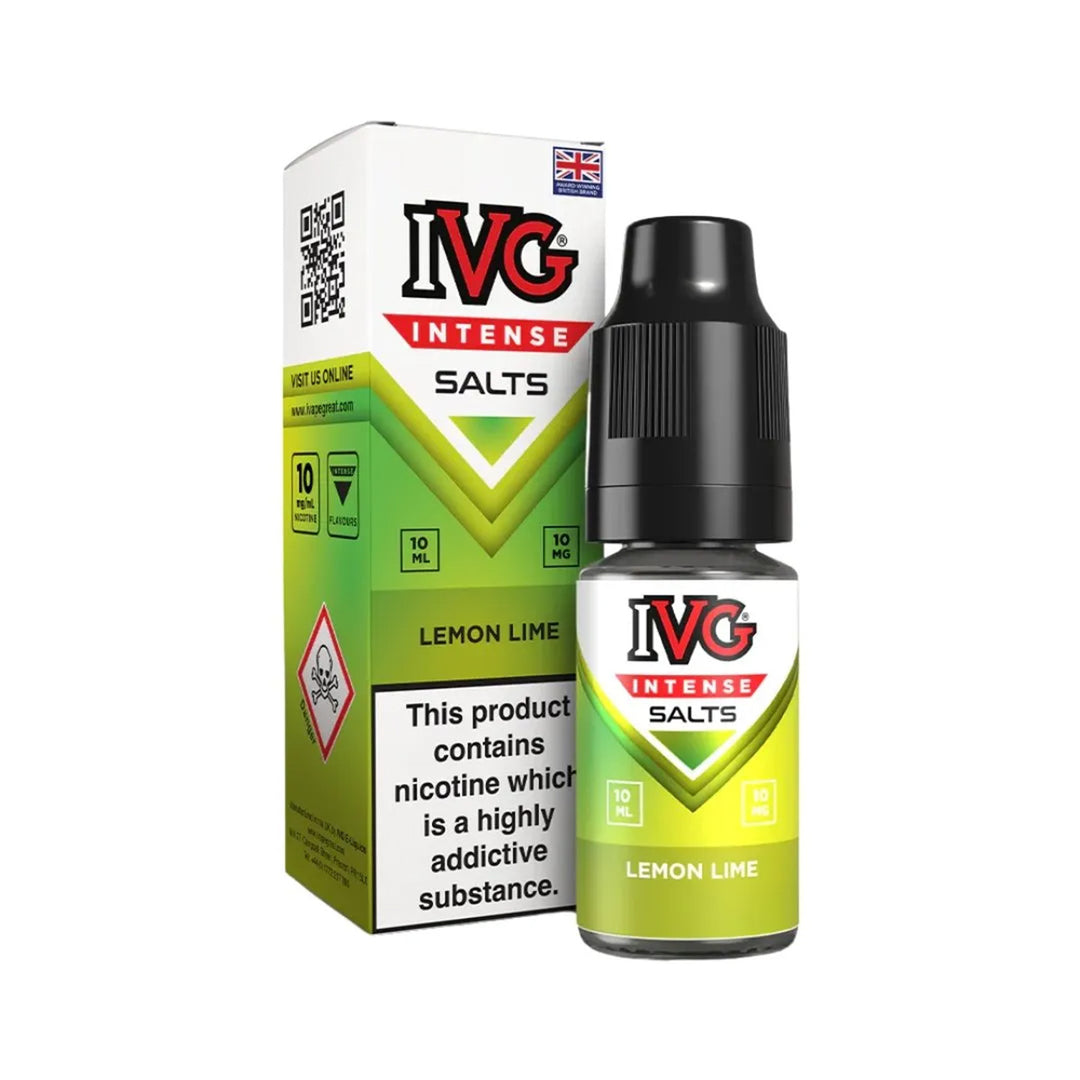 IVG Intense Lemon Lime Saltnic Vape Juice