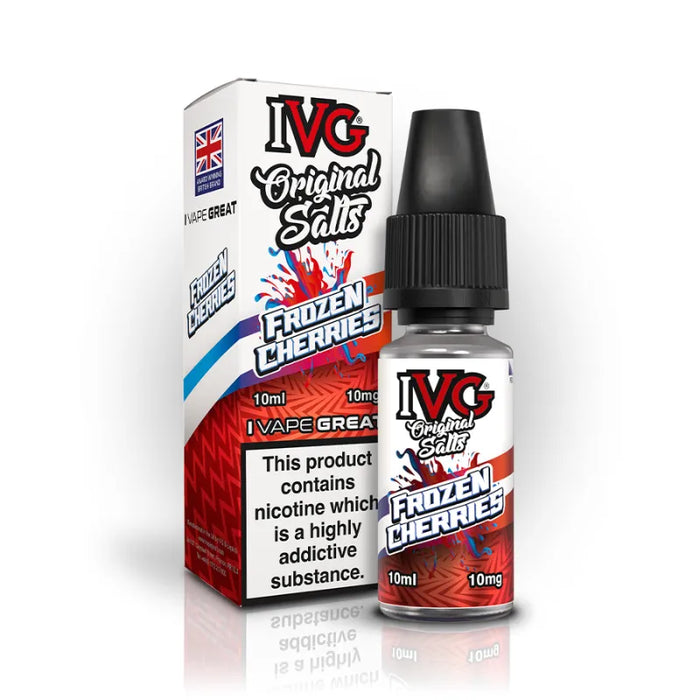 10ml Frozen Cherries E-Liquid By IVG Original Salts