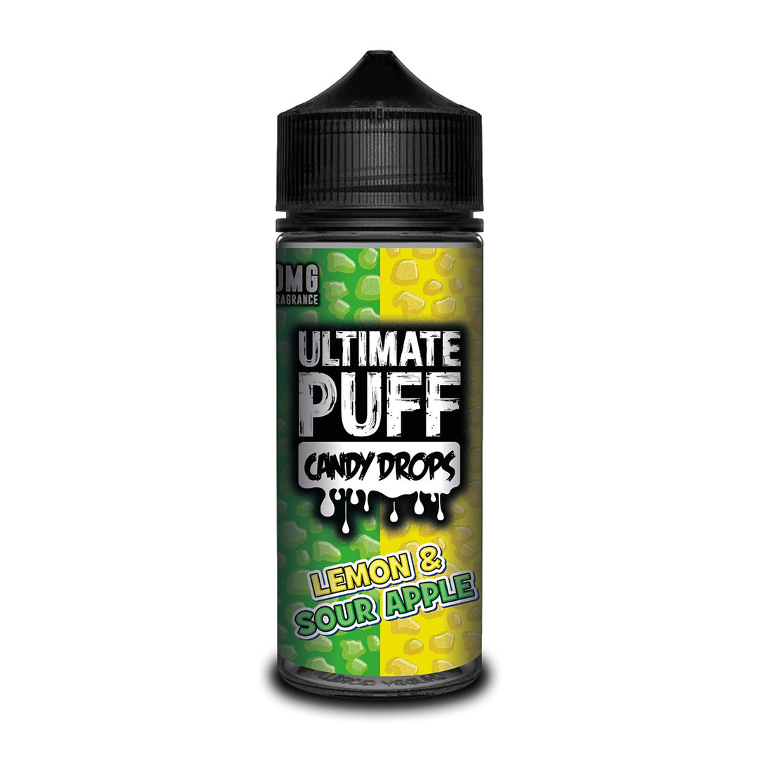 Ultimate Puff Candy Drops Lemon Sour Apple 100ml Shortfill E-Liquid