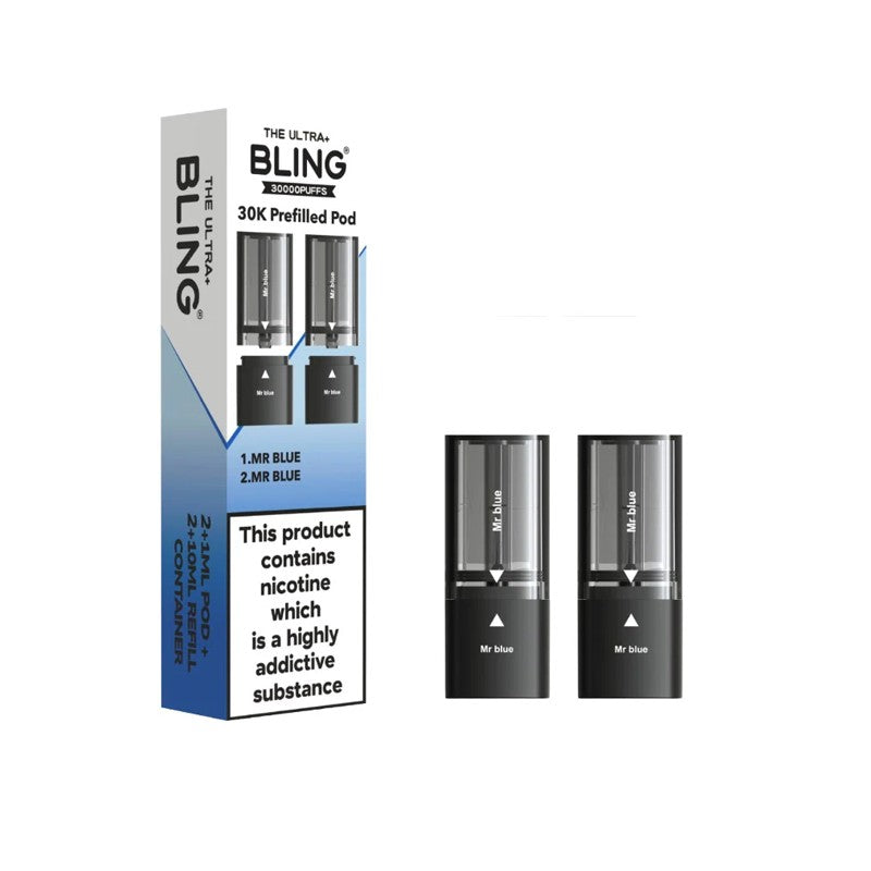 The Crystal Bling Ultra Plus 30K Prefilled Pods