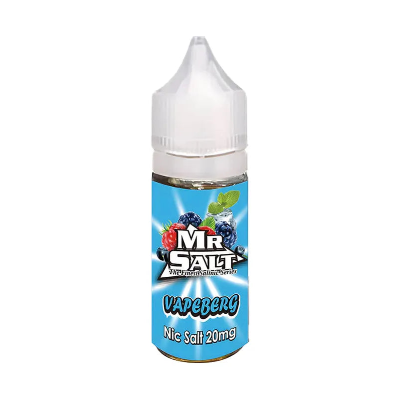 10ml Mr Salt saltnic Vapeberg Vape Juice - 10 Pack