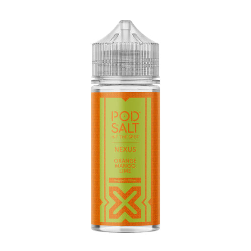 Pod Salt Orange Mango Lime 100ml Vape Juice By Nexus