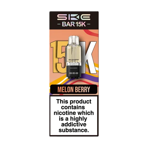 SKE Bar 15K Prefilled Pods + Refill Container