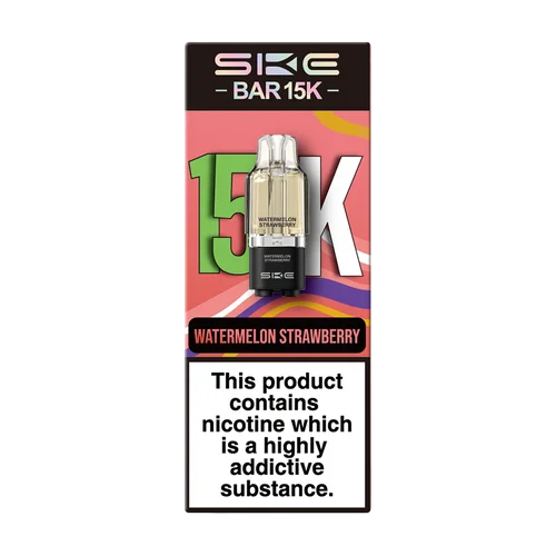 SKE Bar 15K Prefilled Pods + Refill Container