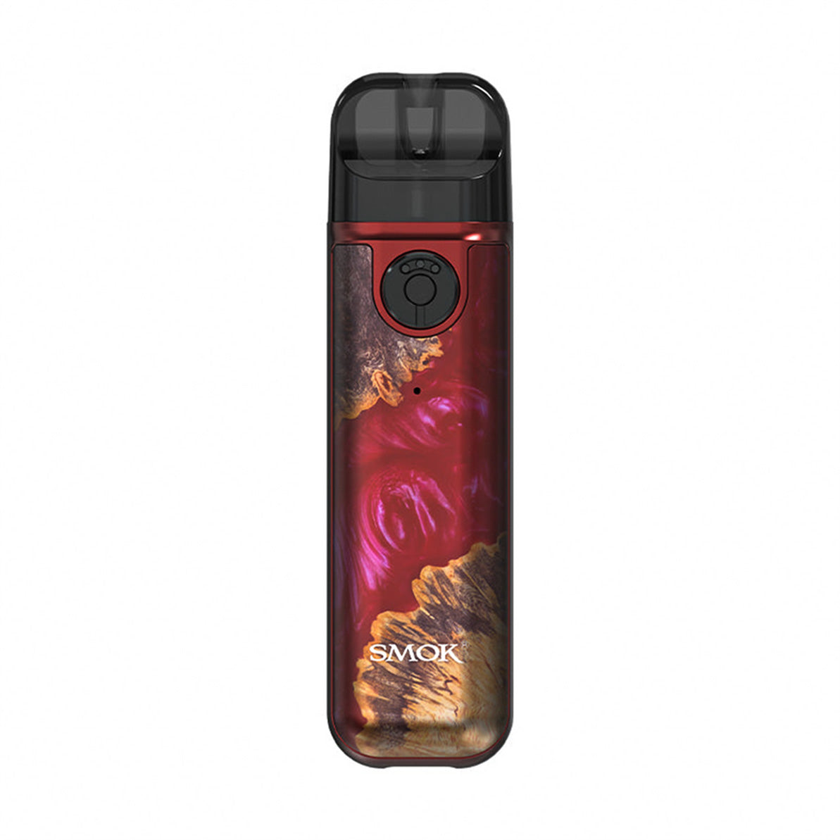 SMOK Novo 4 Mini Pod Vape Kit red stablizing wood