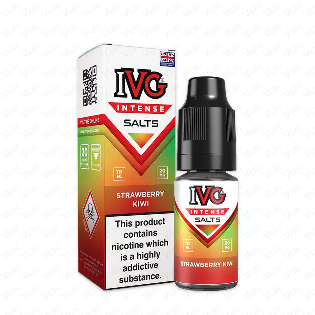 IVG Intense Strawberry Kiwi Saltnic Vape Juice