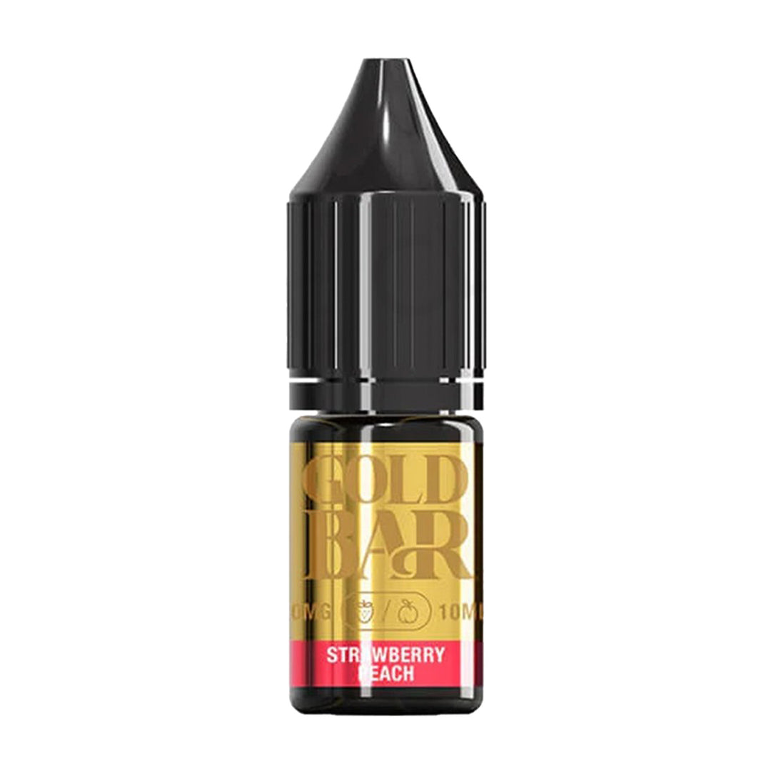 Gold Bar Strawberry Peach Nic Salt vape Juice