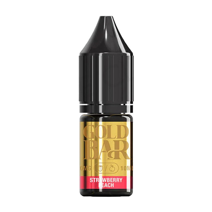 Gold Bar Strawberry Peach Nic Salt vape Juice