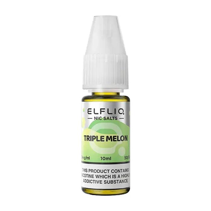 Elf Bar Elfliq Triple Melon Nic salt Vape Juice - Vapours Deal Ltd