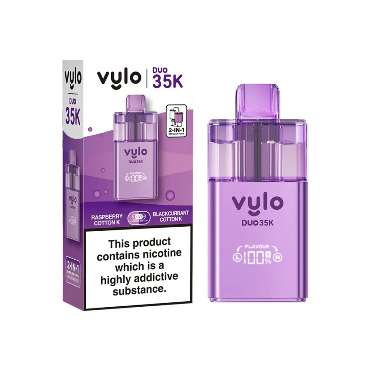 volo vape Vylo Duo 35K Prefilled Pod Kit