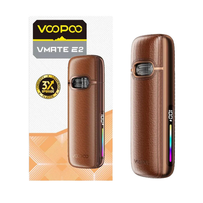 Voopoo Vmate E2 Vape Kit -  walnut brown