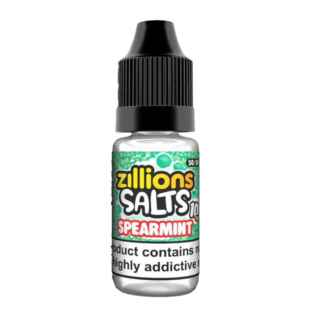 Zillions Salts Spearmint Nic Salt Vape Juice