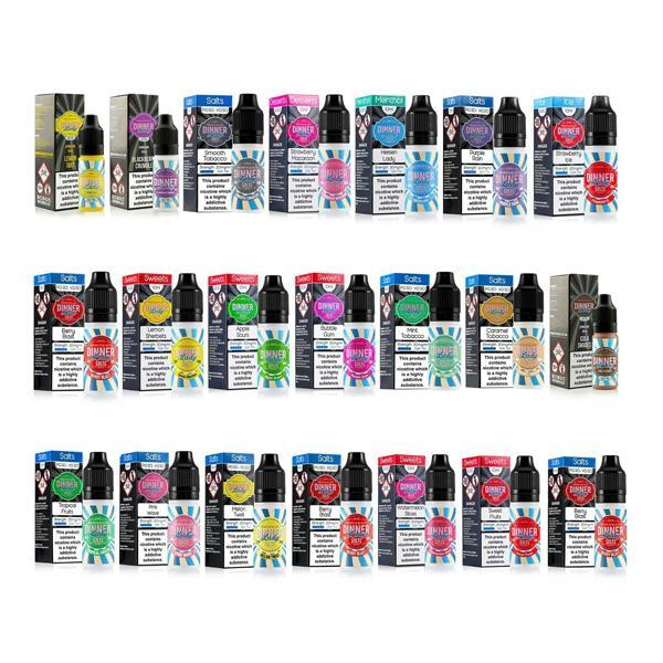 Dinner Lady E-Liquid Nic Salts - Vapours Deal Ltd