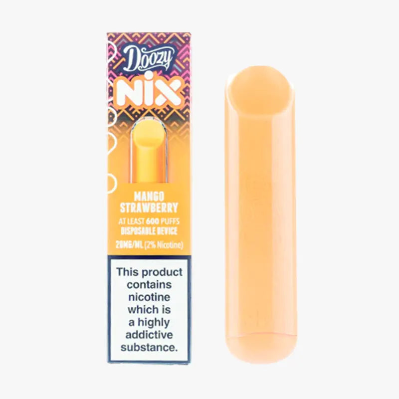 Doozy Nix Disposable Vape Mango Stawberry