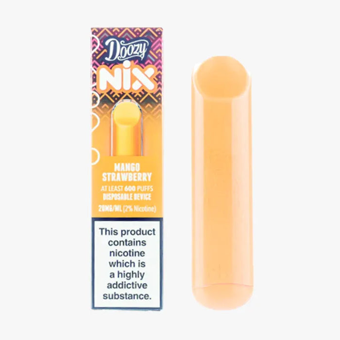 Doozy Nix Disposable Vape Mango Stawberry