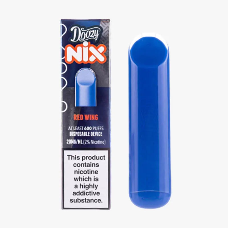 Doozy Nix Disposable Vape Red Wing