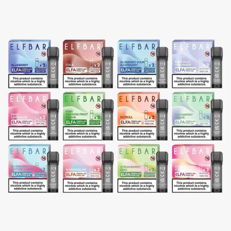 Elf Bar Elfa Pods - Vapours Deal Ltd