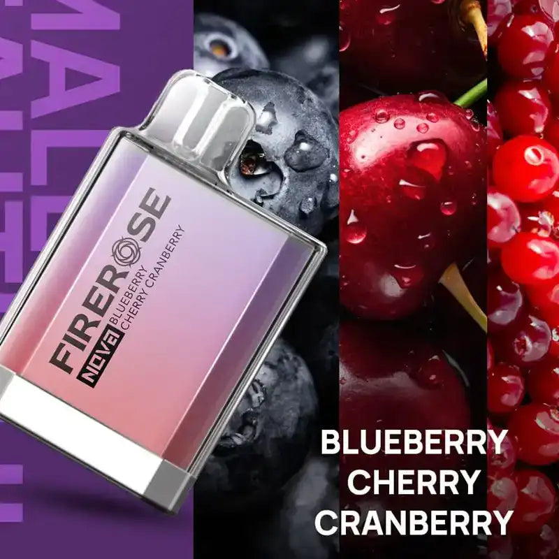 Firerose-Nova-600-Puffs-Blueberry-Cherry-Cranberry