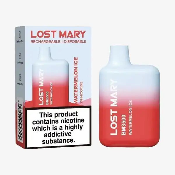 Lost Mary Watermelon Ice 3500 Puffs Disposable Pod