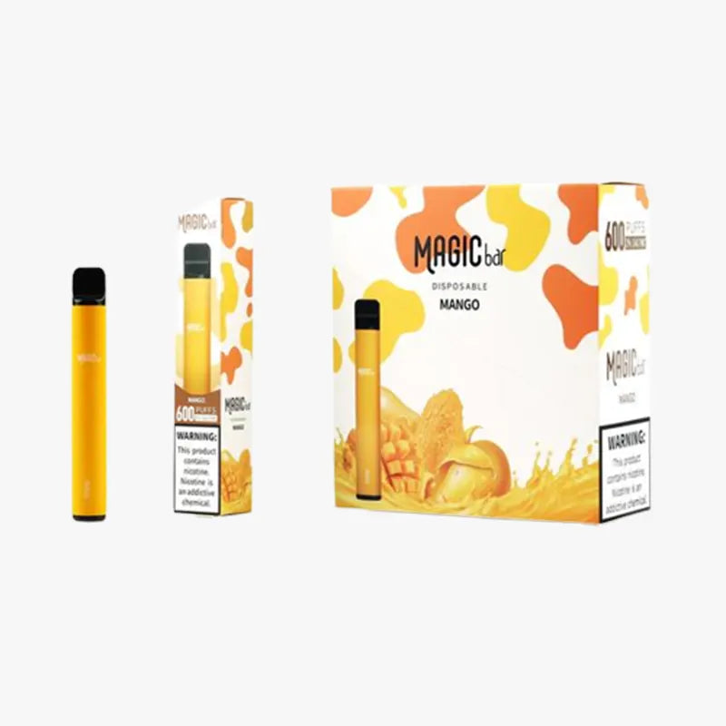 Magic Bar 600 Puffs Disposable Vape Device Mango