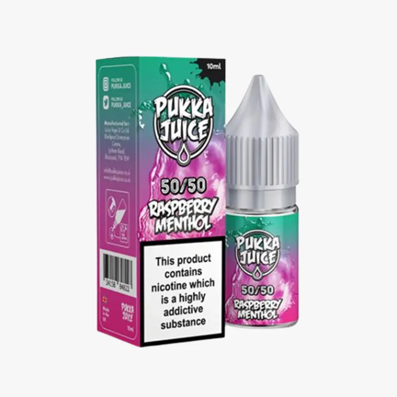 Pukka Juice 10ml E-liquid Raspberry Menthol