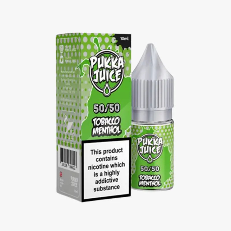 Pukka Juice 10ml E-liquid Tobbaco Menthol