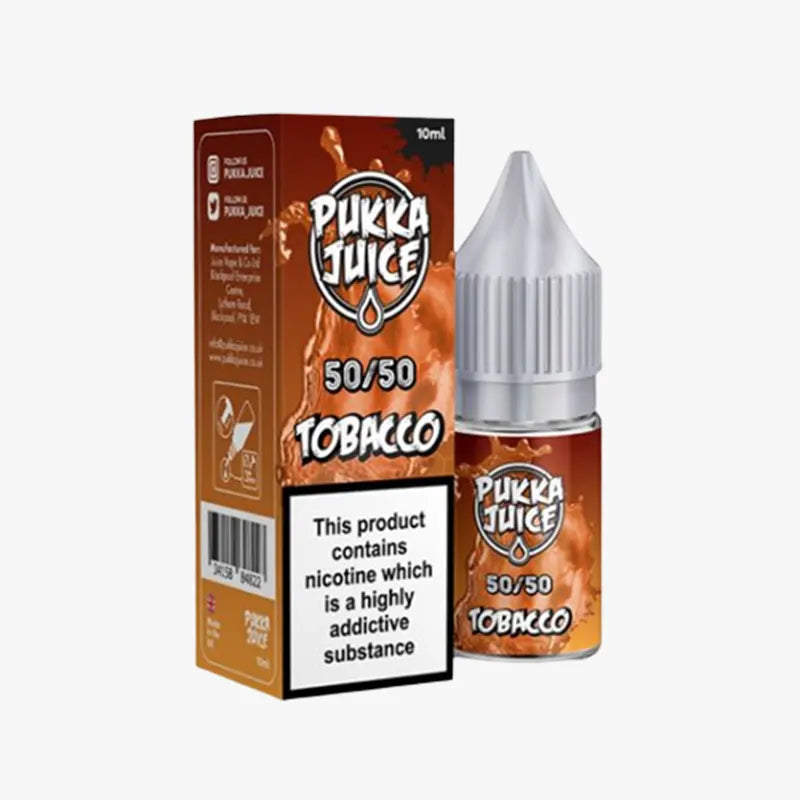 Pukka Juice 10ml E-liquid Tobbaco
