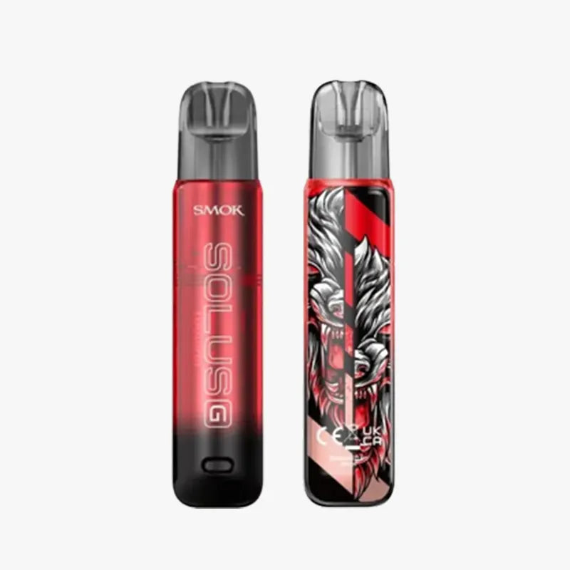 Smok Solus G Pod Kit Transparent Red